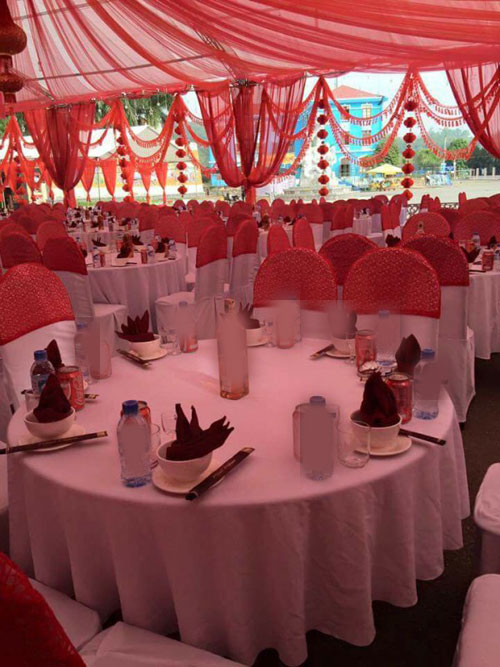 Đám cưới nghìn mâm phong cách Hồng lâu mộng náo loạn Bắc Kạn - 7