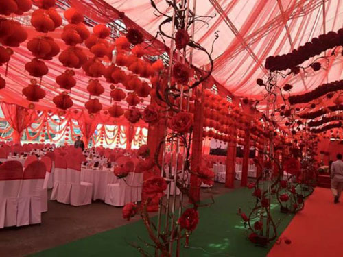 Đám cưới nghìn mâm phong cách Hồng lâu mộng náo loạn Bắc Kạn - 8