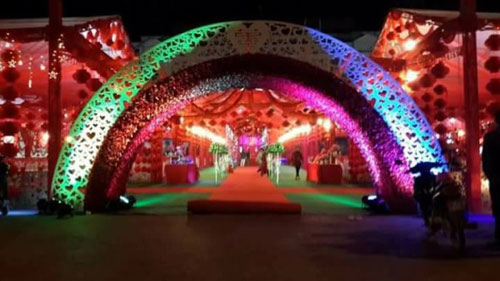 Đám cưới nghìn mâm phong cách Hồng lâu mộng náo loạn Bắc Kạn - 9