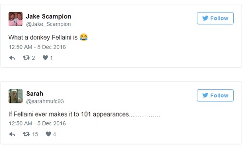 MU – Fellaini: Fan gọi là “con lừa”, Mourinho bảo vệ - 3