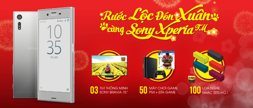 Rước lộc đón xuân cùng sony trúng quà khủng tại Viễn Thông A - 1