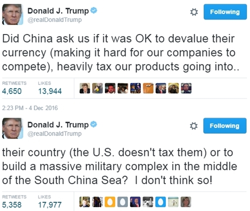 Donald Trump chỉ trích TQ phô trương quân sự ở Biển Đông - 2