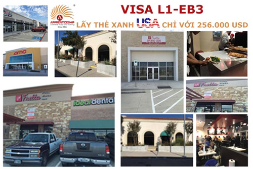 Visa L1 – làm chủ doanh nghiệp tại Mỹ chỉ với 256.000USD - 1