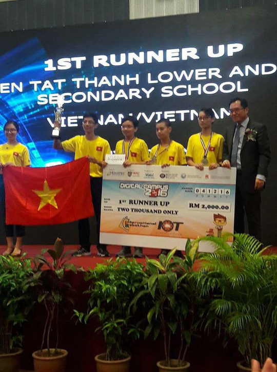 Học sinh Việt Nam vô địch Robothon quốc tế - 2