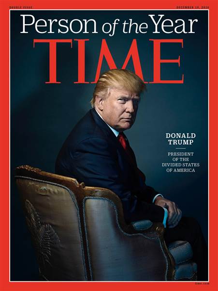 Donald Trump được TIME chọn là Nhân vật của năm - 1