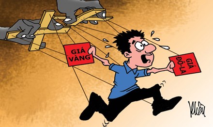 Vàng và USD nhảy múa do loạn tin đồn - 1