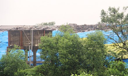 Ngàn tấn rác chất cao như núi - 1