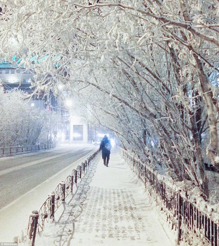 Lạnh -53 độ C, trẻ em Nga đi học như thường - 10