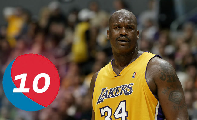 10. Shaquille O&#39;Neal (Bóng rổ): 700 triệu USD
