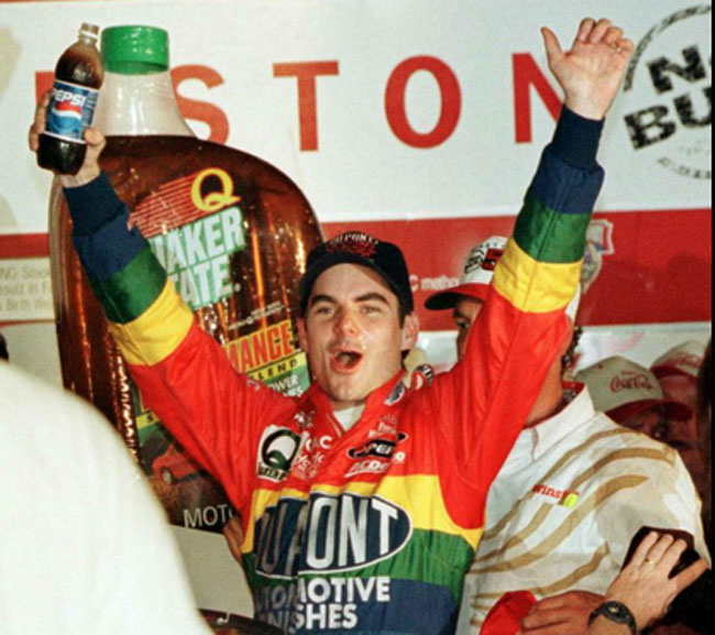 18. Jeff Gordon (Đua xe Nascar): 515 triệu USD
