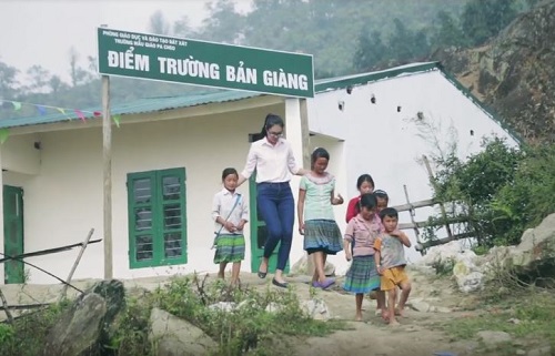 Diệu Ngọc mang tới Miss World dự án nhân ái ở vùng cao - 2