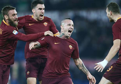 AS Roma - AC Milan: May mắn đồng hành - 1