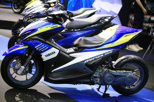 Yamaha Aerox 155 hay còn được biết đến với tên gọi Yamaha NVX 2017 tại thị trường Việt Nam.