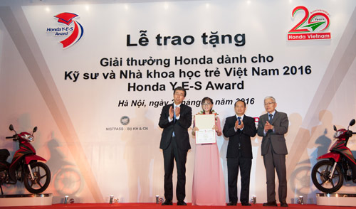 Chủ nhân 10 giải thưởng cho Kỹ sư và Nhà khoa học trẻ Việt Nam 2016 - 1