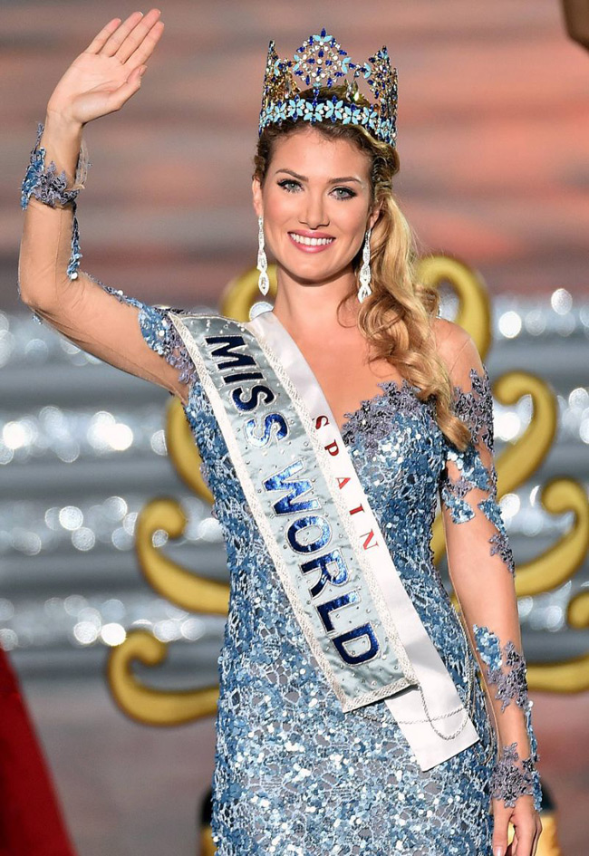 Mireia Lalaguna Royo là đương kim hoa hậu Thế giới mới nhất đến từ Tây Ban Nha. Cô đã giành chiến thắng trước 113 sắc đẹp khác trong cuộc thi này.
