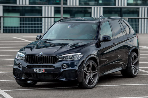 BMW X5 độ mâm Vossen 22 inch mạnh mẽ - 1