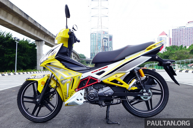 Hãng SYM đã ra mắt tại thị trường Malaysia mẫu xe số phân khúc nhỏ với tên gọi SYM Sport Rider 125i.