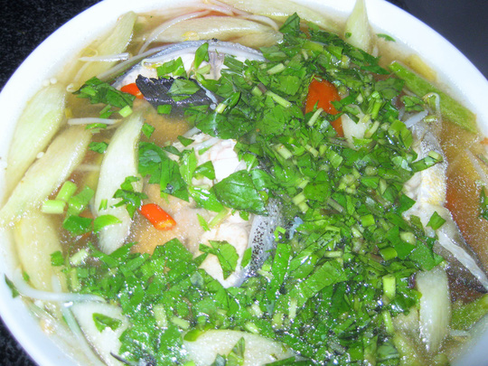 Cá bớp mà nấu canh chua - 2