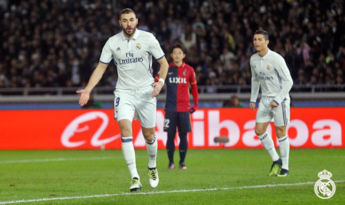 Real Madrid - Kashima Antlers: Hattrick của bóng Vàng - 1