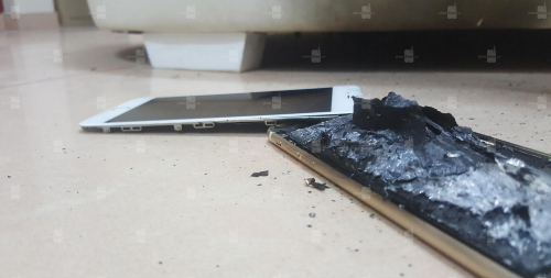 Nóng: Apple iPhone 6s lại phát nổ sau khi sạc pin - 1
