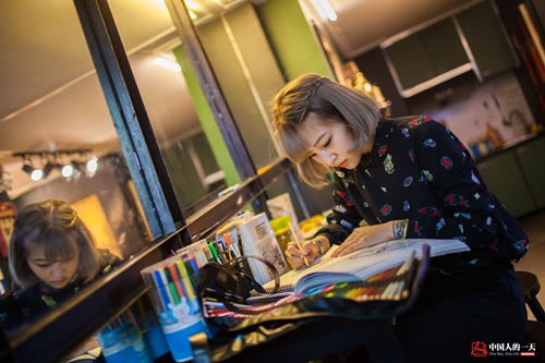 Trắng đêm cùng nữ thợ xăm TQ kiếm hơn 100 triệu/tháng - 5