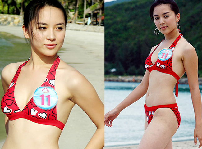 19 tuổi, Trương Dương Thiên Lý đi thi Miss World. Vẻ đẹp của cô đã khiến xuất hiện tin đồn tỷ phú Hoàng Kiều "say mê" Trương Dương Thiên Lý.
