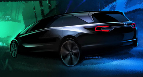 Honda Odyssey 2018 lộ diện - 1