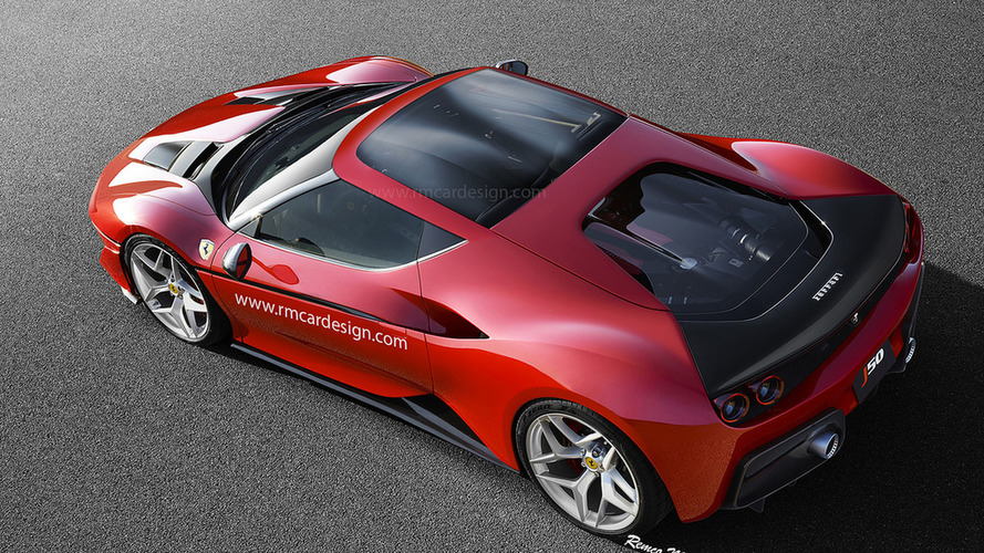 Siêu xe Ferrari J50 Coupe sẽ có hình dạng như thế nào? - 1