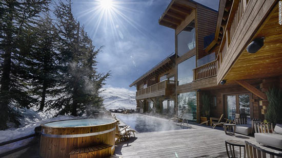 Đã mắt ngắm 10 nhà nghỉ trượt tuyết đẹp nhất thế giới - 1