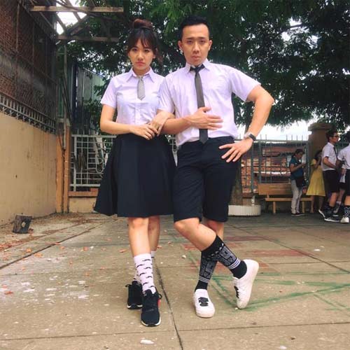 Trấn Thành - Hari Won: Cặp uyên ương &#34;nghiện&#34; đồ đôi - 6