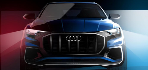 Audi Q8 hoàn toàn mới lộ thiết kế tuyệt đẹp - 1