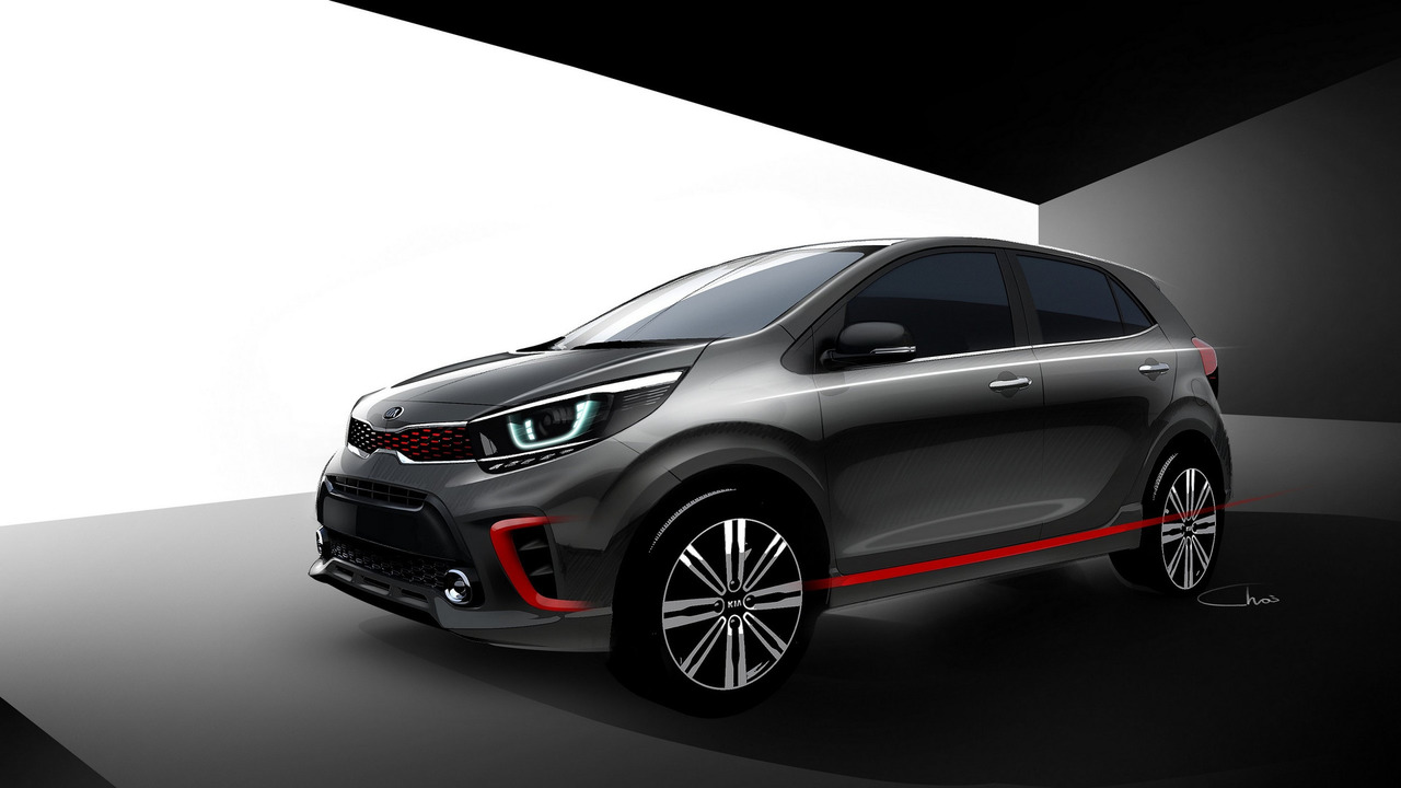 Kia Picanto 2017 lộ ảnh, phong cách thể thao - 1