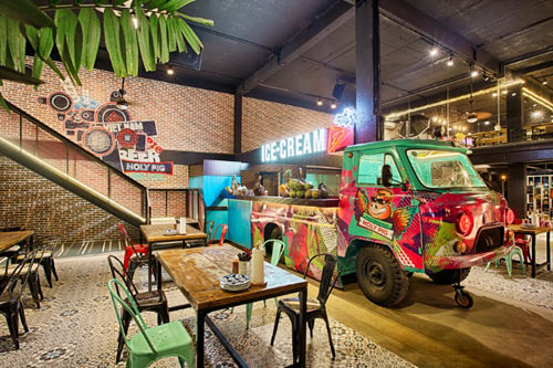 Đập hộp nhà hàng container siêu khủng Holy Pig tại Tổ hợp Cocobay Đà Nẵng - 6