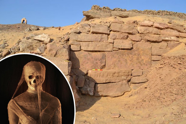 Mộ cổ Ai Cập 4.200 tuổi chứa xác ướp pharaoh bị lãng quên - 1