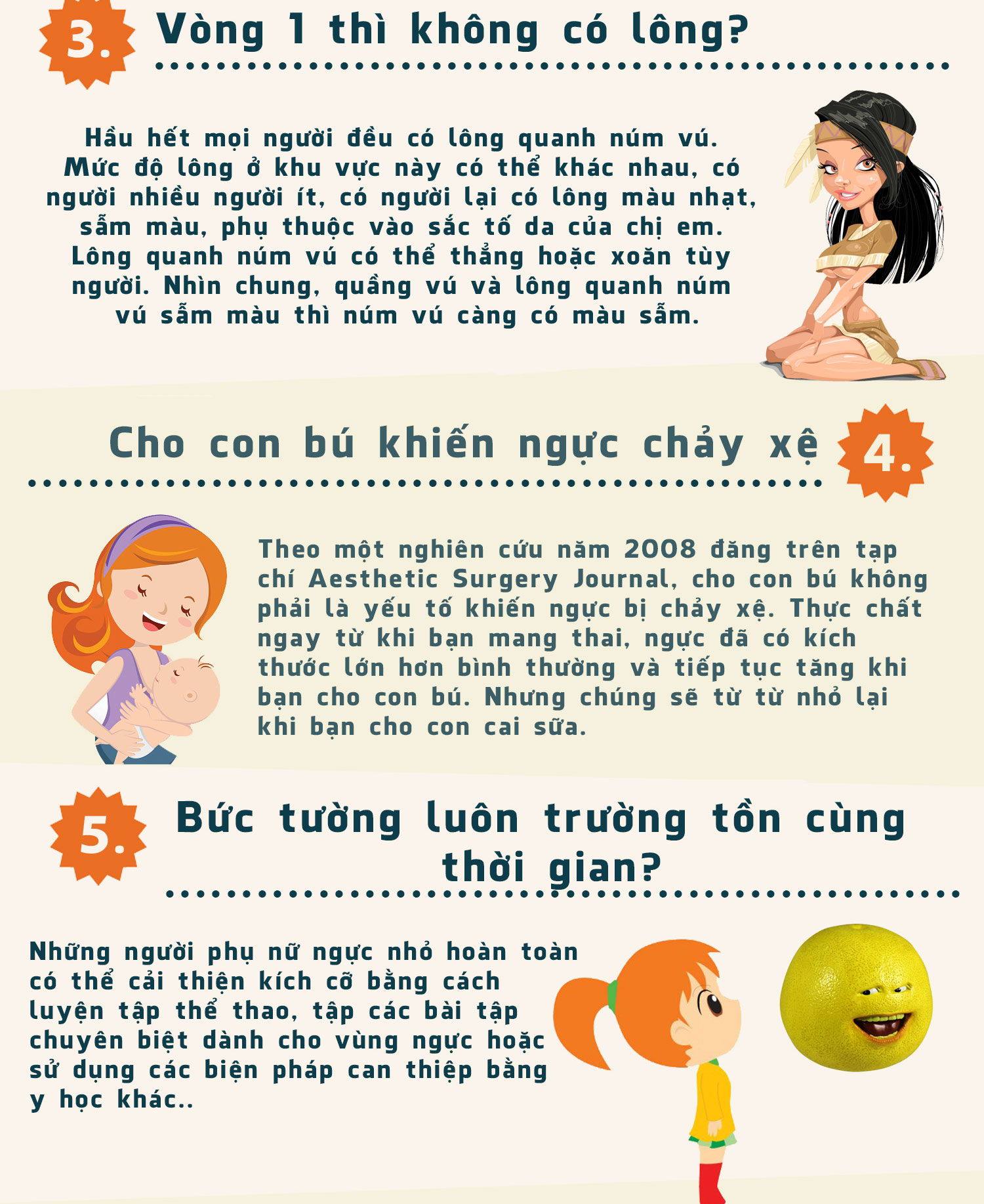 Infographic: 8 hiểu lầm &#34;tai hại&#34; của đàn ông về vòng 1 của chị em - 2