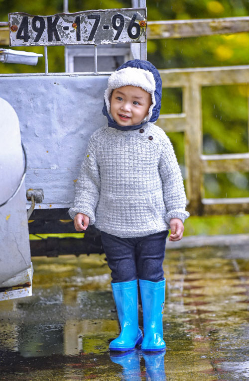 Cận cảnh vẻ đáng yêu của con trai Diễm Hương - 3