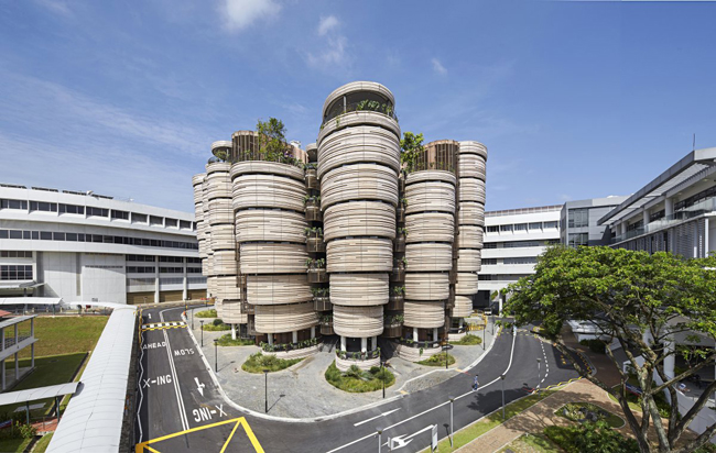 Đại học Công nghệ Nanyang ở Singapore thực sự là bậc thầy của kiến trúc xanh.