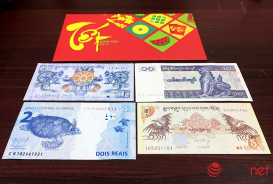 Độc đáo tiền lưu niệm lì xì ngày Tết ai nhìn cũng mê - 15