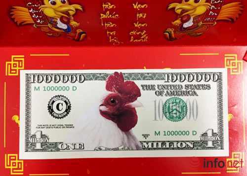 Độc đáo tiền lưu niệm lì xì ngày Tết ai nhìn cũng mê - 3