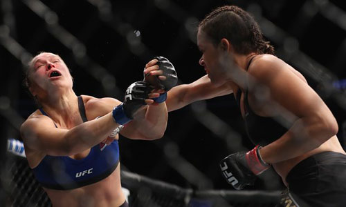 UFC: Rousey quá yếu, đã thua là bị cho &#34;nằm sàn&#34; - 1