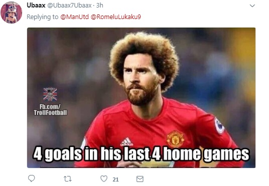 MU hủy diệt Crystal Palace: Triệu fan ngó lơ Lukaku, ví Fellaini với Zidane, Pele - 6