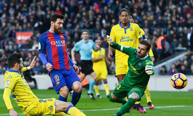 Barcelona - Las Palmas: Messi &#34;nghiện&#34; ghi bàn, hủy diệt tý hon - 2