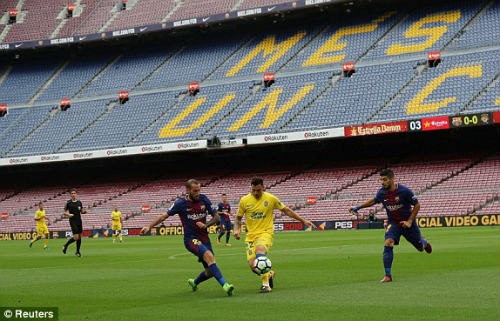 Chi tiết Barcelona - Las Palmas: Suarez mừng hụt cuối trận (KT) - 4