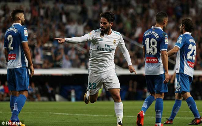 Real Madrid - Espanyol: Đôi chân ma thuật, cú đúp ngất ngây - 1