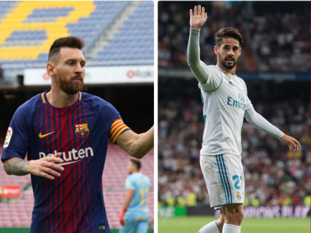 Tiêu điểm Vòng 7 La Liga: Barca - Messi vô đối, Isco giải cứu Real
