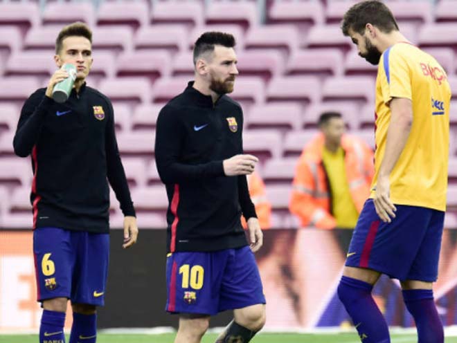 Barca sôi sục, Catalunya đòi độc lập: Messi tham bóng Vàng, bất đồng Pique - 1