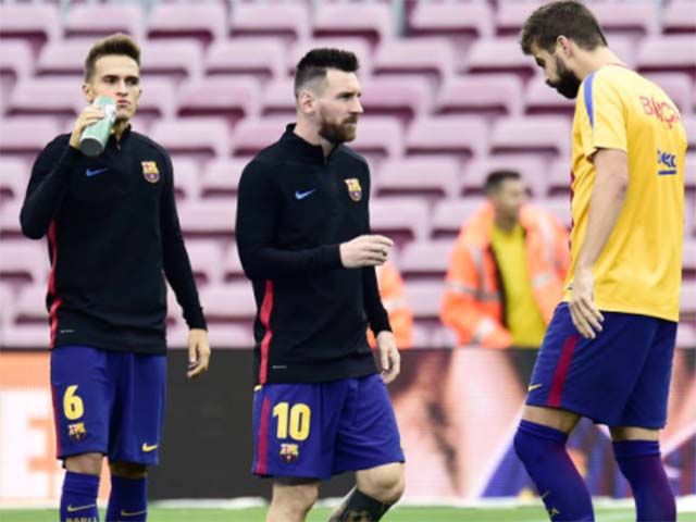 Barca sôi sục, Catalunya đòi độc lập: Messi tham bóng Vàng, bất đồng Pique