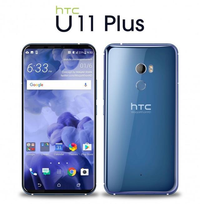 Lộ diện HTC U11 Plus concept đẹp &#34;ma mị&#34; - 1