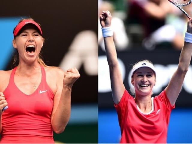 TRỰC TIẾP tennis Sharapova - Makarova: ”Bắt nạt” đồng hương