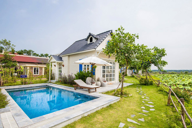 Khu nghỉ dưỡng ven đô “hút” khách Hà Nội - 3